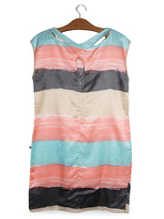 Rochie D.E.P.T multicolor mărime L vedere din spate second-hand premium
