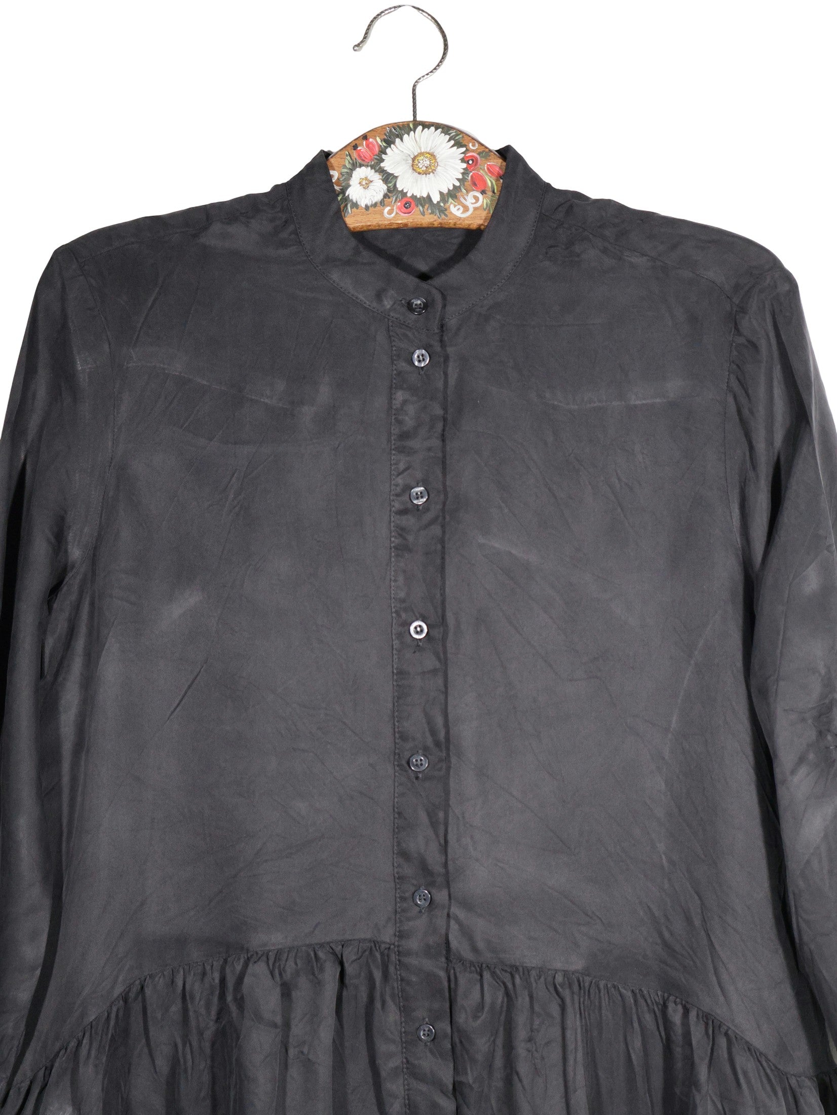 Rochie oui negru mărime M detaliu material și croială second-hand premium