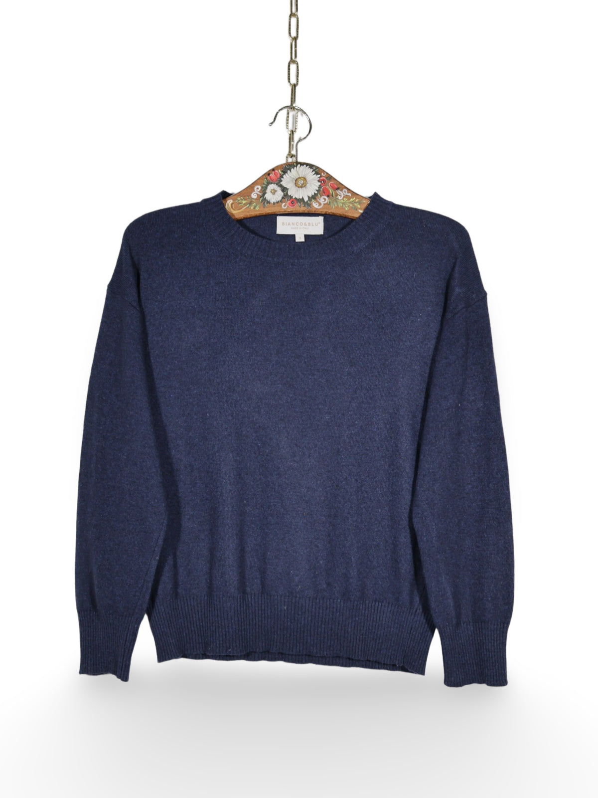 Bluza (100%lana) Bianco&Blu - marimea - Femei