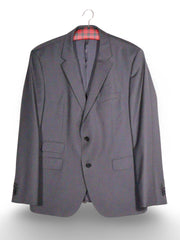 Sacou BOSS Hugo Boss gri antracit cu dungi fine – L – Bărbați - imagine 1