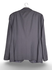 Sacou BOSS Hugo Boss gri antracit cu dungi fine – L – Bărbați - imagine 3
