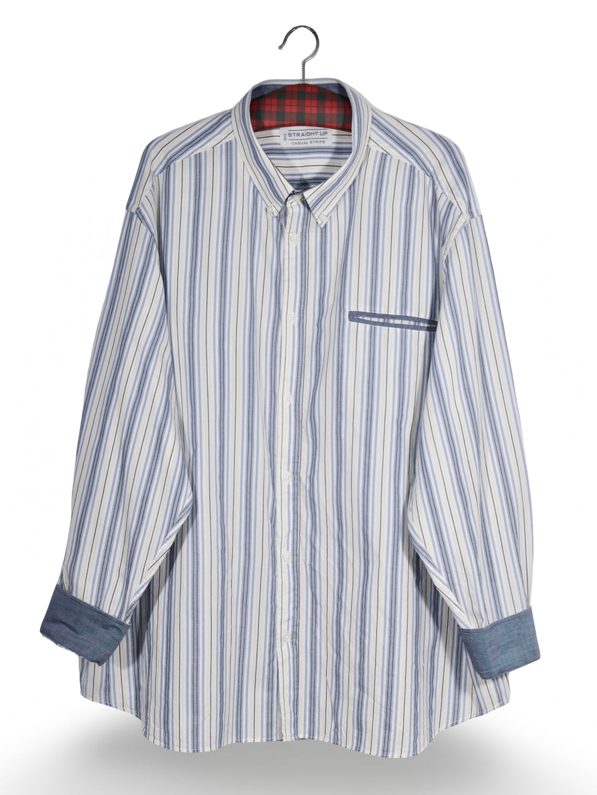 Cămașă Alte Branduri cu dungi pastelate – 4XL – Bărbați - imagine 1