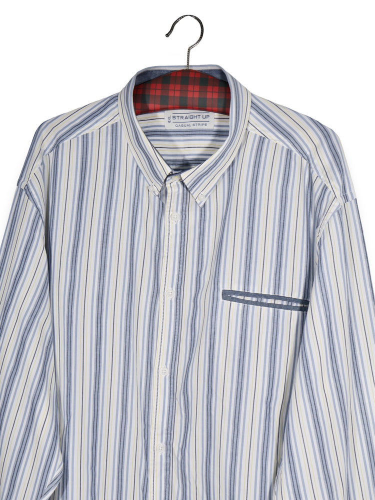 Cămașă Alte Branduri cu dungi pastelate – 4XL – Bărbați - imagine 2