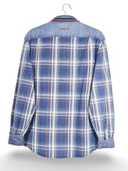 Cămașă Desigual cu patchwork si carouri – L – Bărbați - imagine 3
