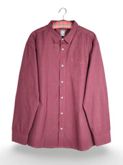 Cămașă Tom Tailor visinie cu micro-model discret – 3XL – Bărbați - imagine 1