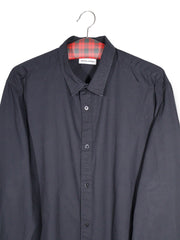 Cămașă JACK&JONES negru cu detalii caroiate – XXL – Bărbați - imagine 2