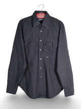 Cămașă Marc O'Polo neagra cu interior cadrilat – L – Bărbați - imagine 1