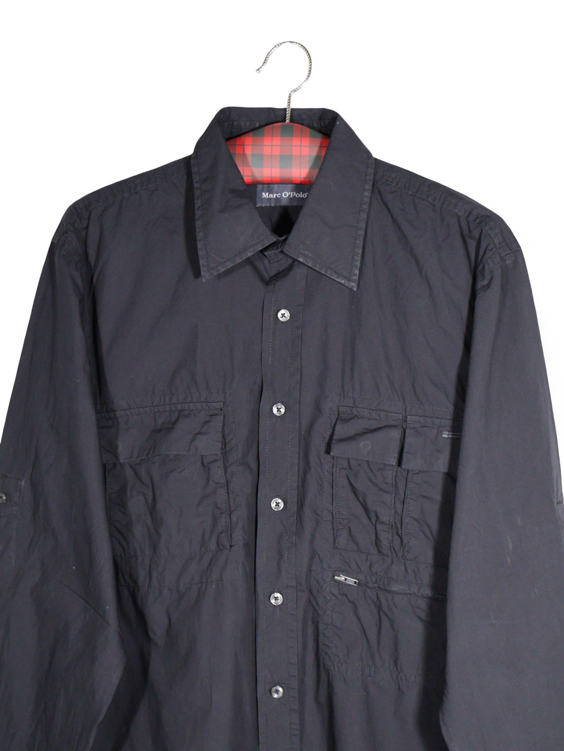 Cămașă Marc O'Polo neagra cu interior cadrilat – L – Bărbați - imagine 2