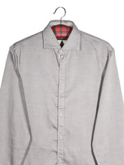 Cămașă Trussardi gri deschis cu guler clasic – M – Bărbați - imagine 2