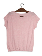 Tricou Naketano roz pal cu efect melanj – M – Femei - imagine 3