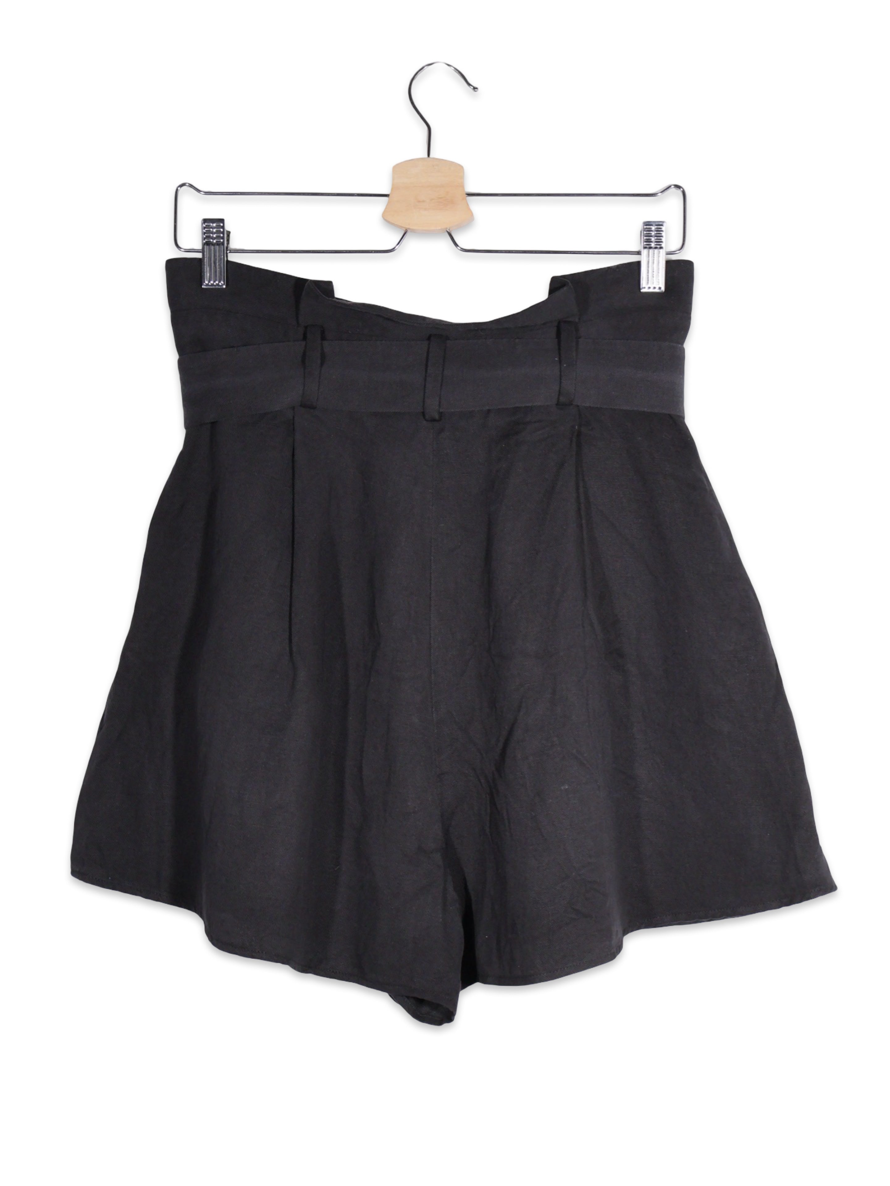 Pantaloni scurți Premium cu talie inalta si pliuri – M – Femei - imagine 3