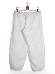 Pantaloni Noa Noa alb cu croială amplă – L – Femei - imagine 2