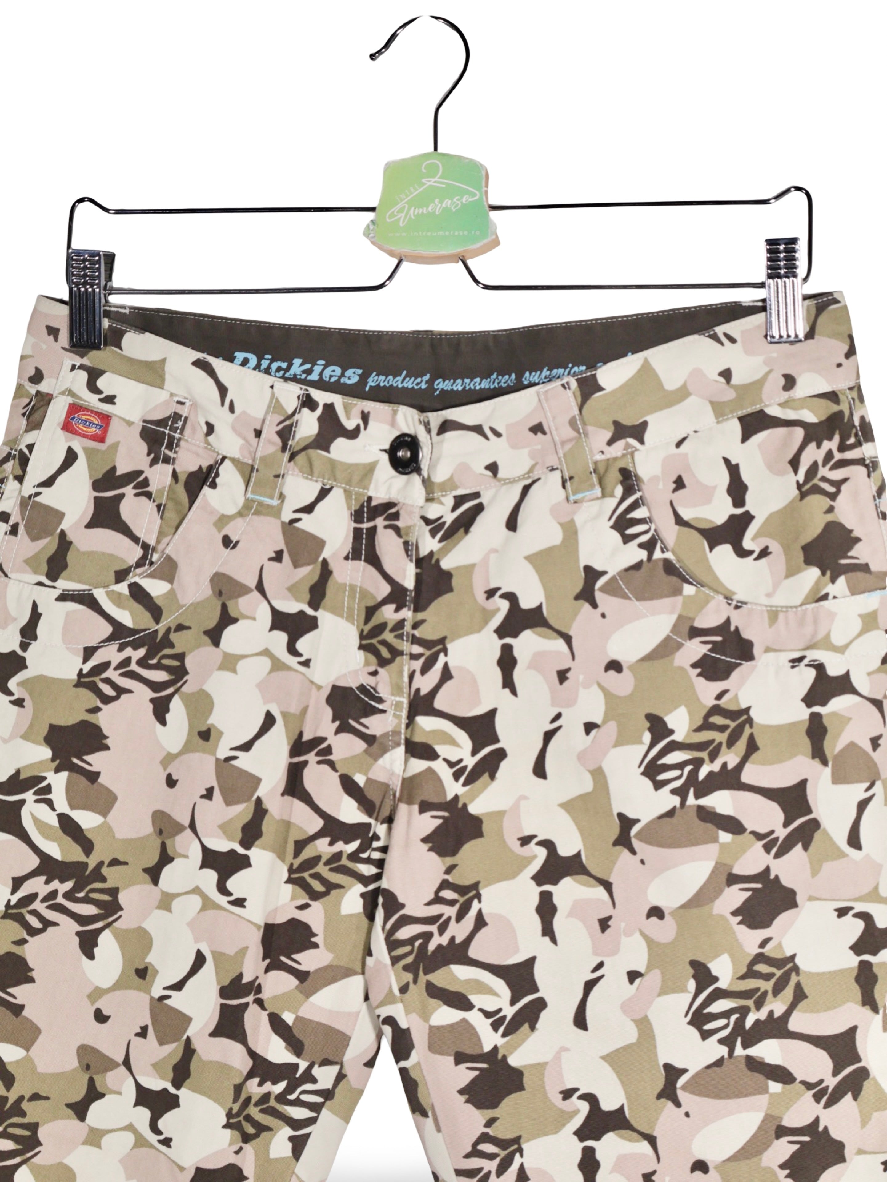 Pantaloni Dickies cu imprimeu camuflaj – M – Femei - imagine 3