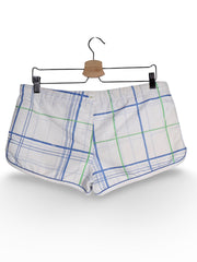 Pantaloni O'Neill alb cu imprimeu tartan – M – Femei - imagine 2