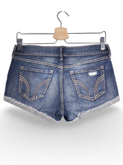Blugi Hollister albastru cu aspect uzat – S – Femei - imagine 3