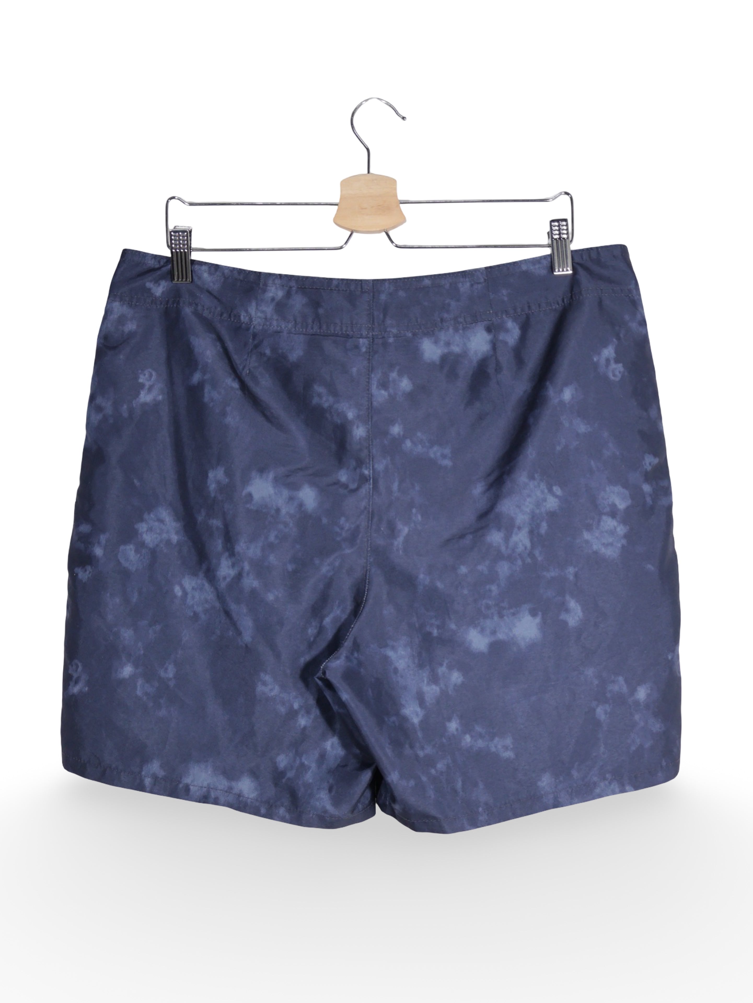 Pantaloni scurți - Hollister bleumarin cu efect tie-dye – XL – Bărbați - spate