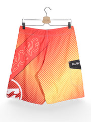Pantaloni scurți - Billabong boardshorts portocalii cu dungi grafice – M – Bărbați - spate