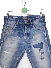 Blugi Jack&Jones albastri cu aspect uzat – W30 – Bărbați - imagine 2