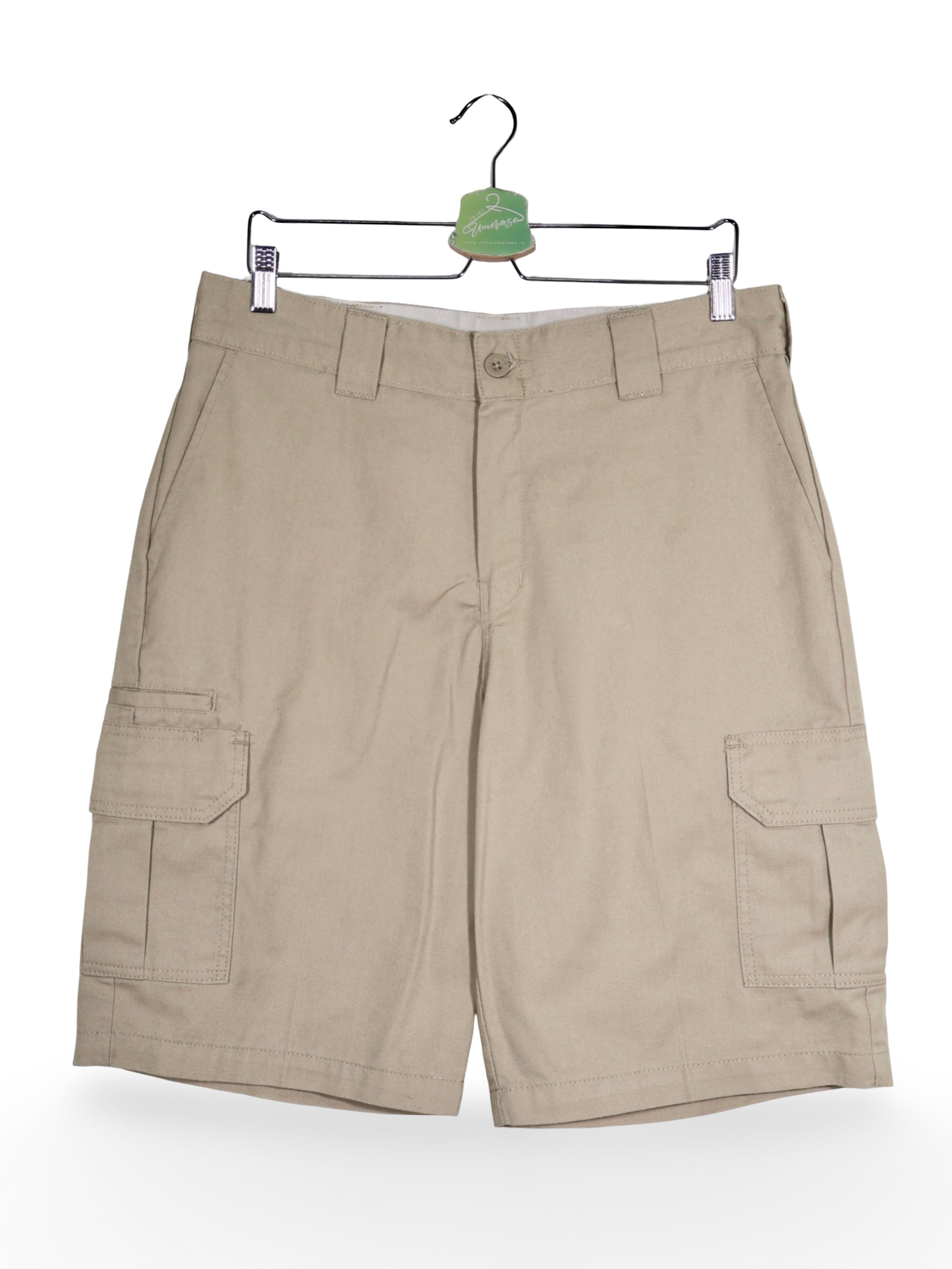Pantaloni Dickies bej cu buzunare cargo – M – Bărbați - imagine 1