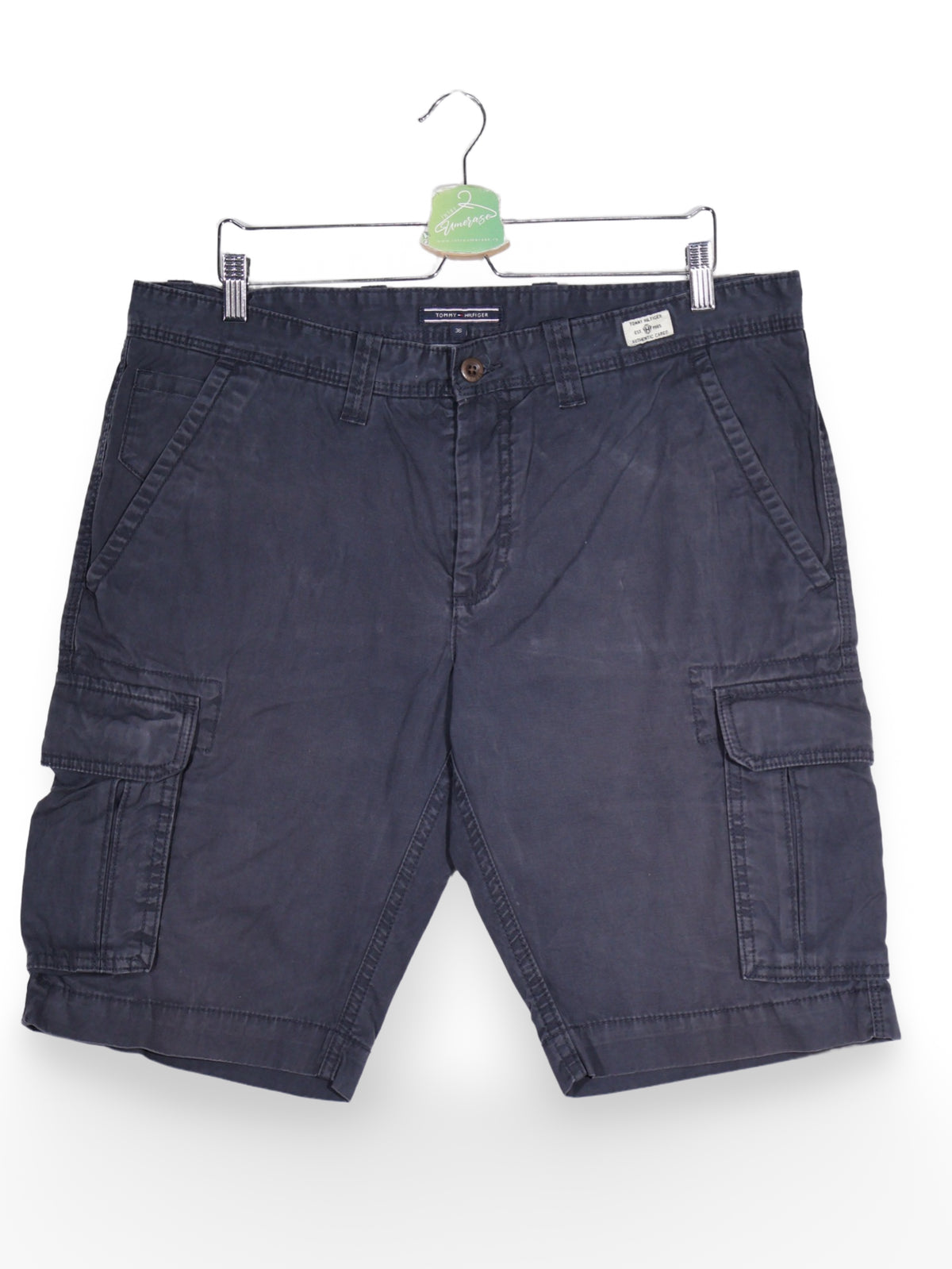 Pantaloni scurți Tommy Hilfiger bleumarin din bumbac organic – XL – Bărbați - imagine 1