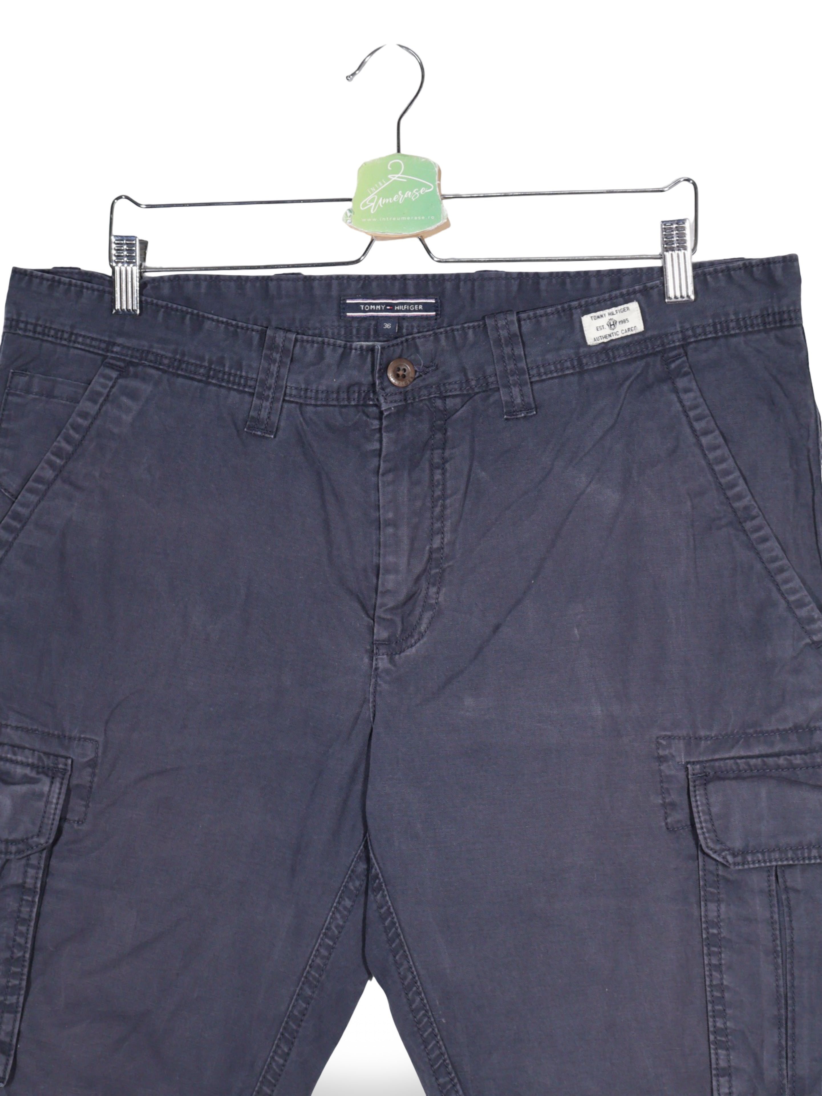 Pantaloni scurți Tommy Hilfiger bleumarin din bumbac organic – XL – Bărbați - imagine 2