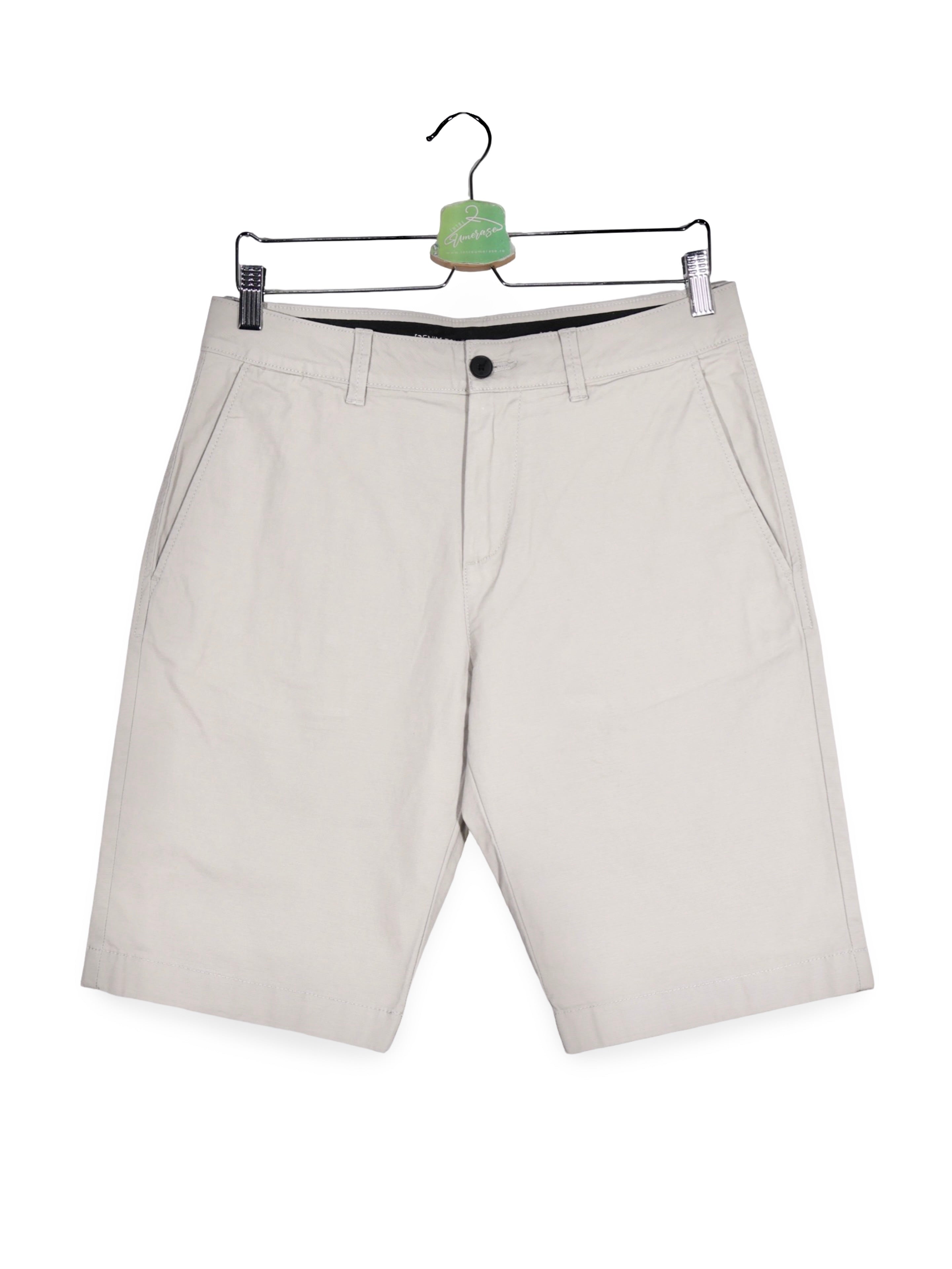 Pantaloni scurți chino bej deschis din bumbac – Tom Tailor – S – Bărbați - fata