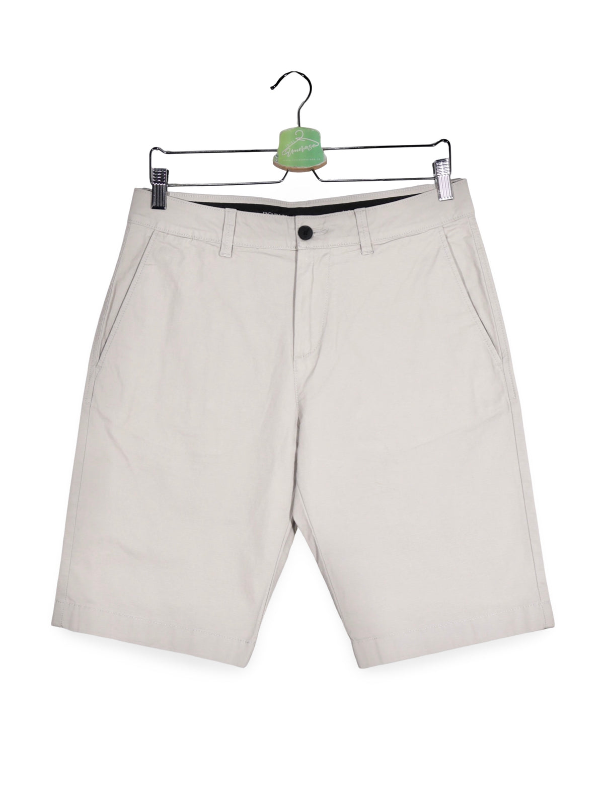 Pantaloni scurți chino bej deschis din bumbac – Tom Tailor – S – Bărbați - fata
