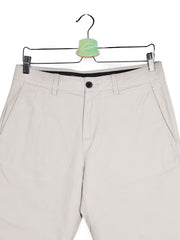Pantaloni scurți chino bej deschis din bumbac – Tom Tailor – S – Bărbați - spate