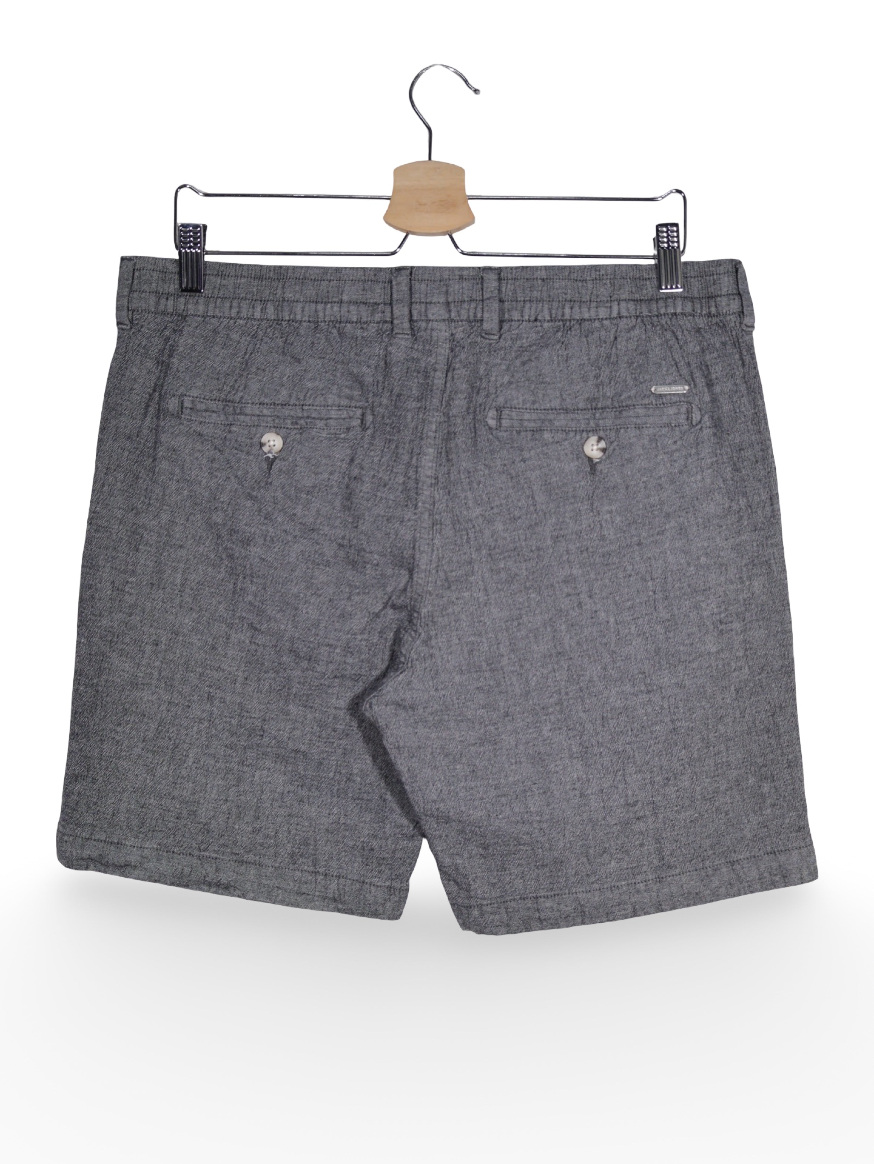 Pantaloni scurți chino gri din bumbac – JACK&JONES – L – Bărbați - spate