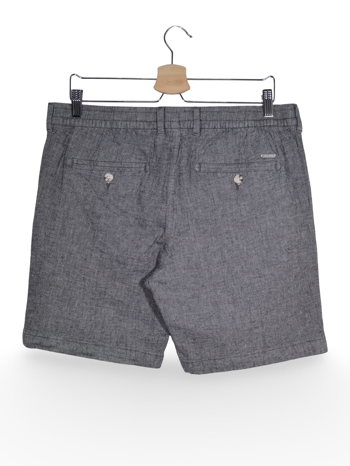 Pantaloni scurți chino gri din bumbac – JACK&JONES – L – Bărbați - spate