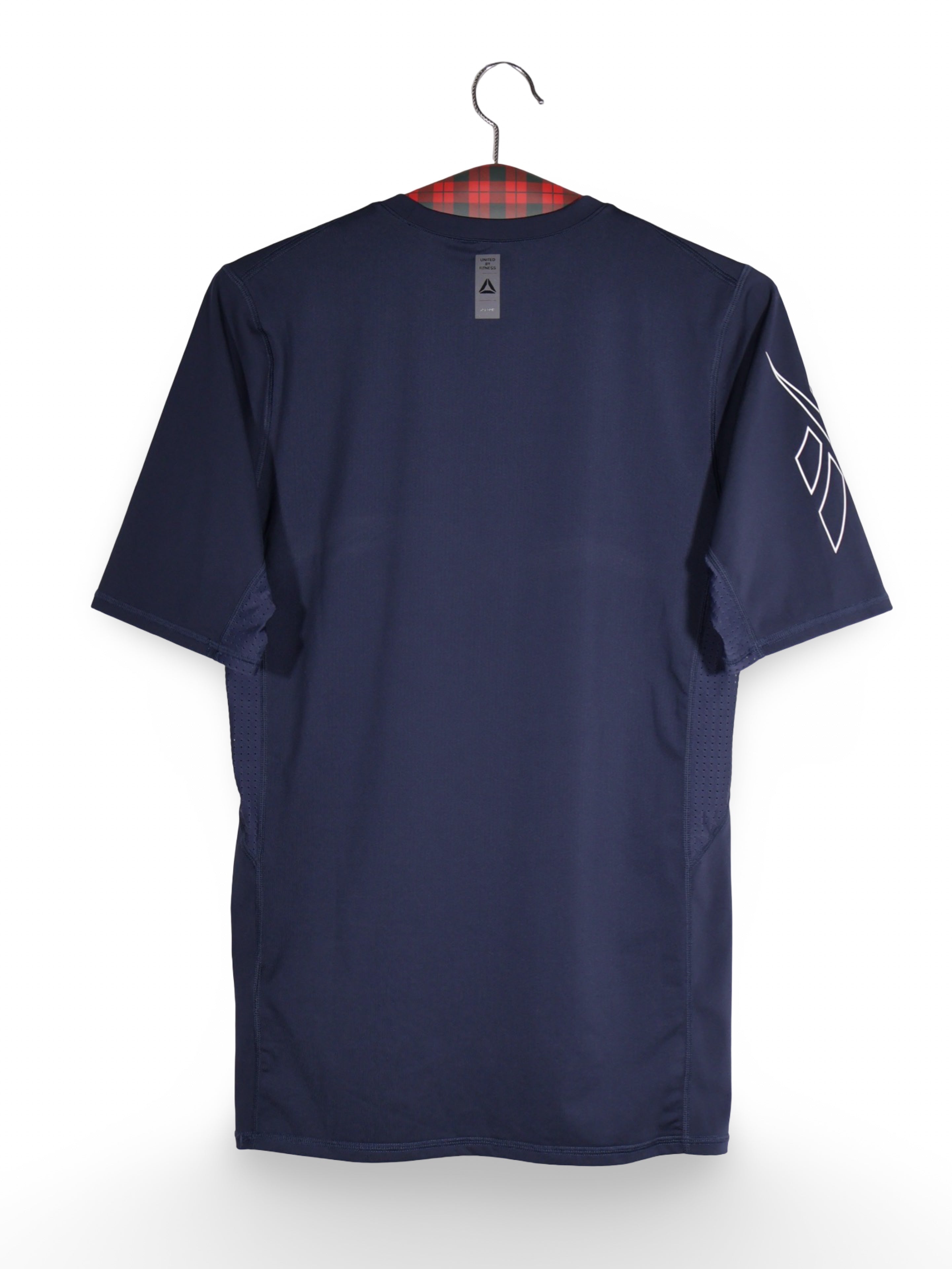 Tricou Reebok bleumarin cu detalii perforate – L – Bărbați - imagine 3