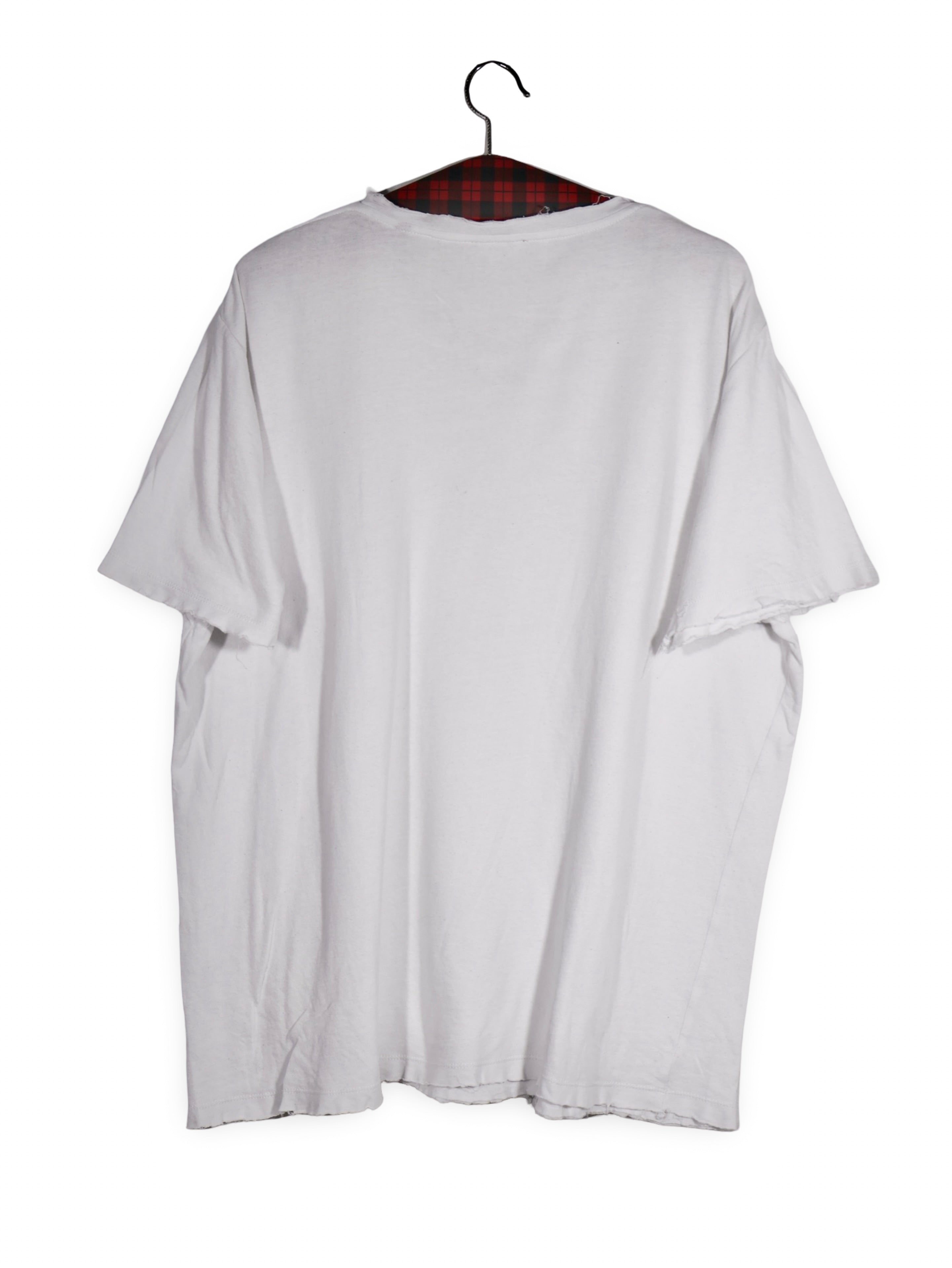 Tricou DIESEL alb cu croială oversized – M – Bărbați - imagine 3