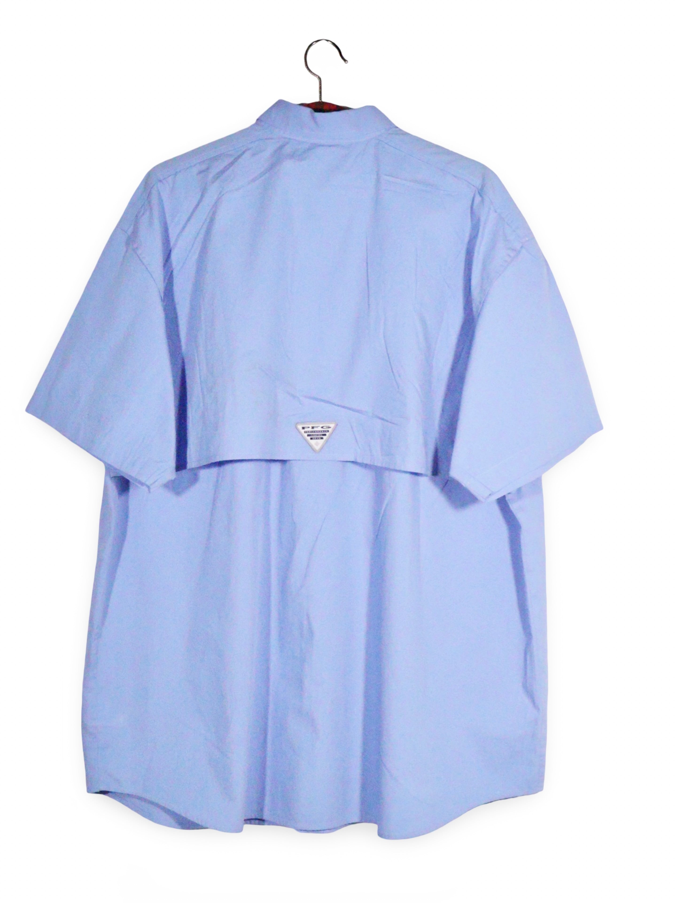 Cămașă Columbia albastru deschis cu detalii outdoor – L – Bărbați - imagine 3