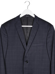 Sacou Tiger of Sweden bleumarin mărime L detaliu material și croială second-hand premium