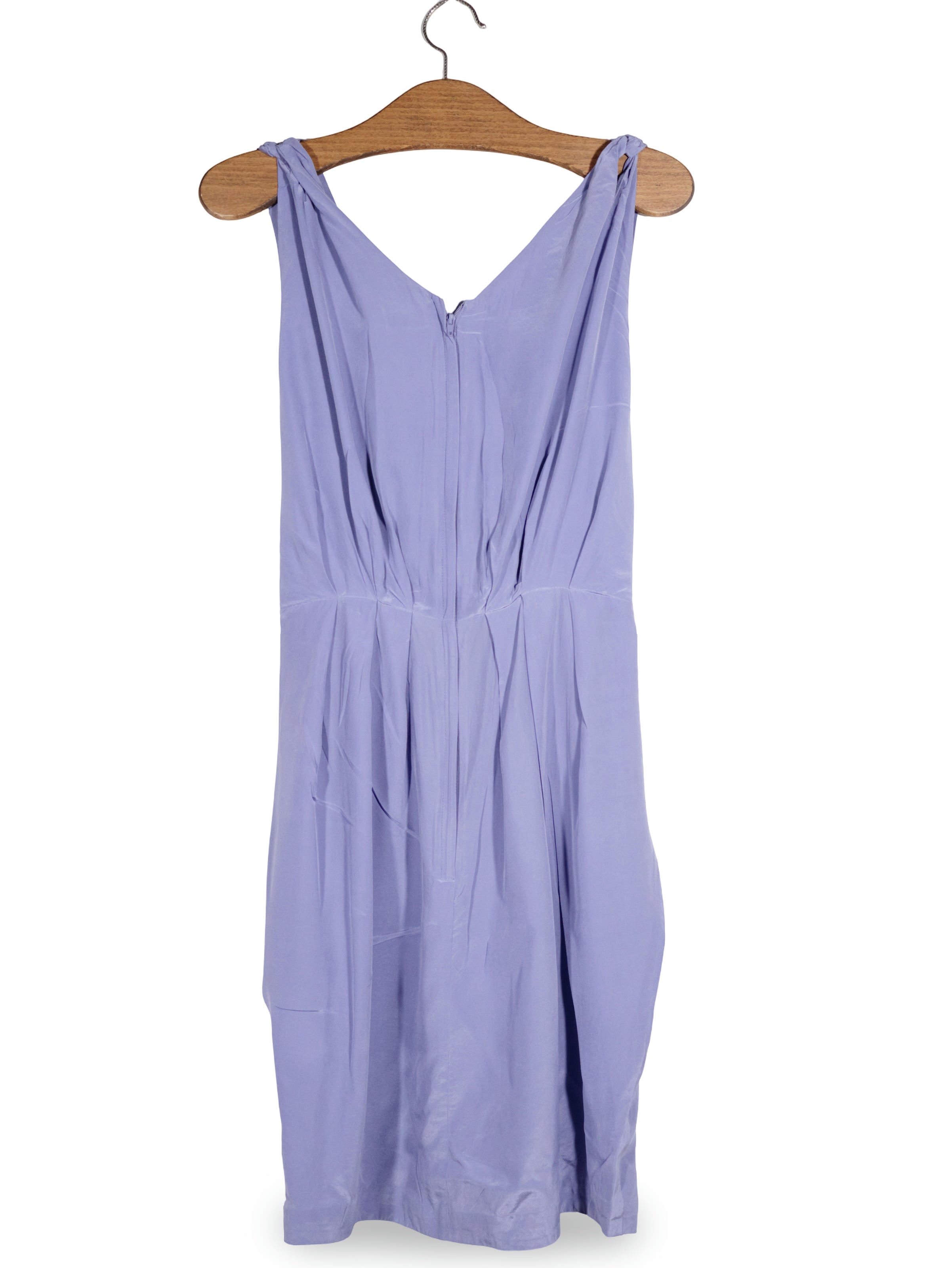 Rochie H&M lila mărime XL vedere din spate second-hand premium