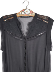 Rochie SET negru mărime M detaliu material și croială second-hand premium