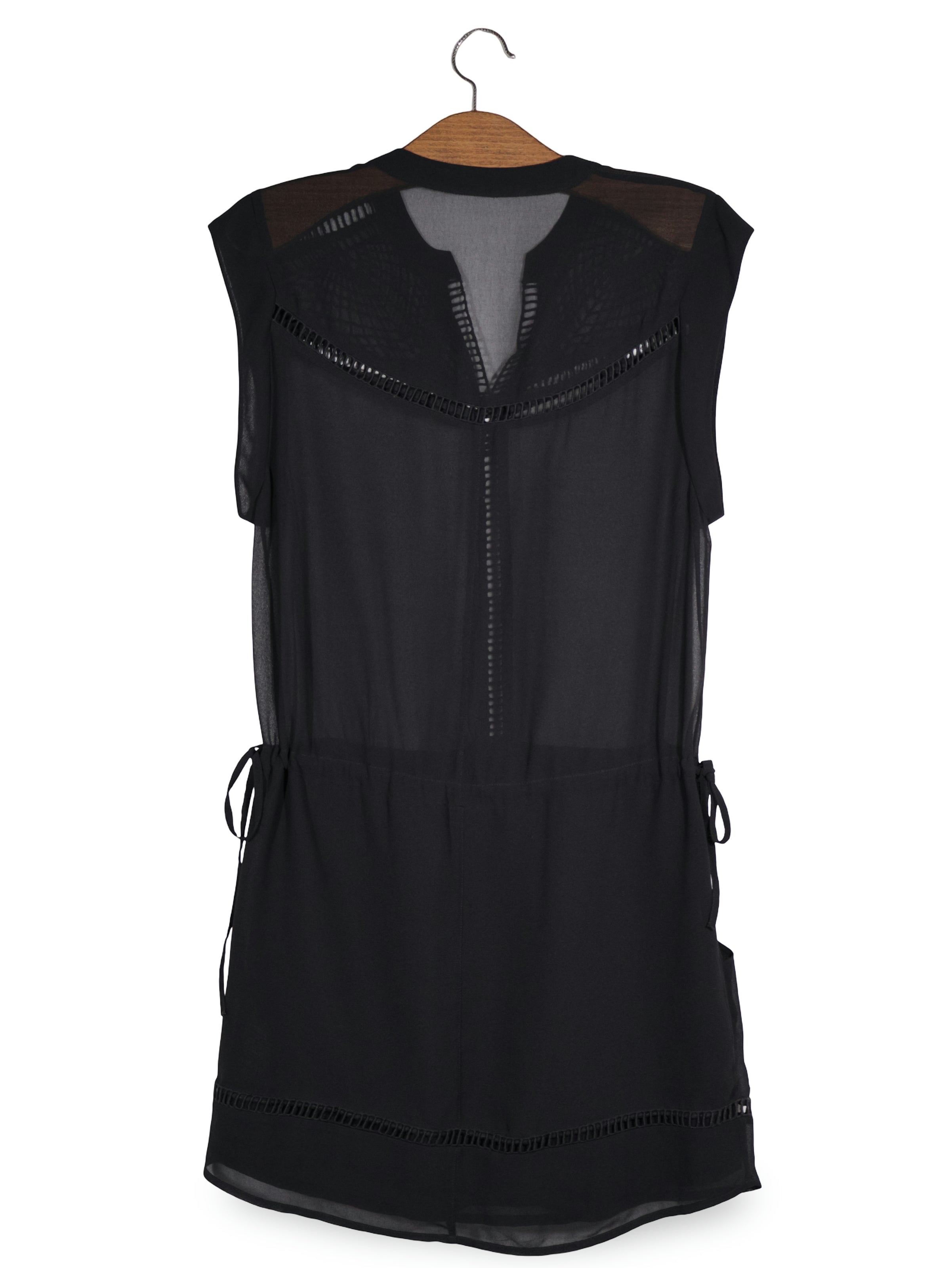 Rochie SET negru mărime M vedere din spate second-hand premium