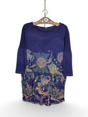 Bluza (100%vascoza) Desigual - marimea S (oversize) - Femei