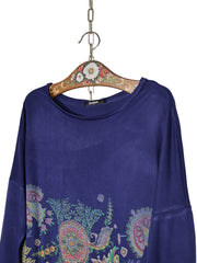 Bluza (100%vascoza) Desigual - marimea S (oversize) - Femei