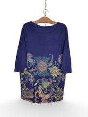 Bluza (100%vascoza) Desigual - marimea S (oversize) - Femei