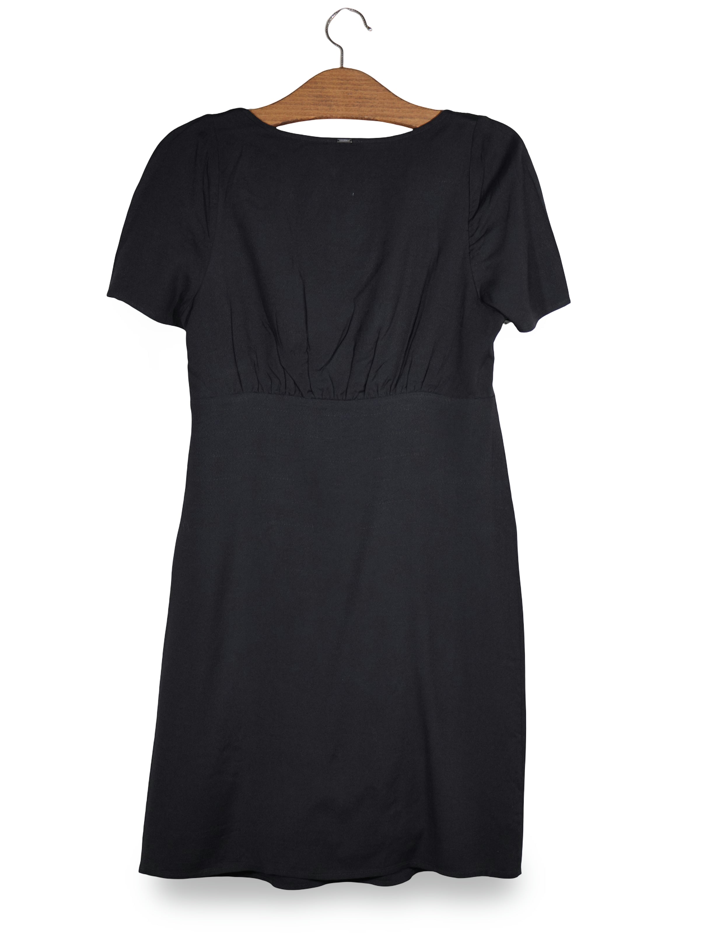 Rochie IKKS negru mărime S vedere din spate second-hand premium