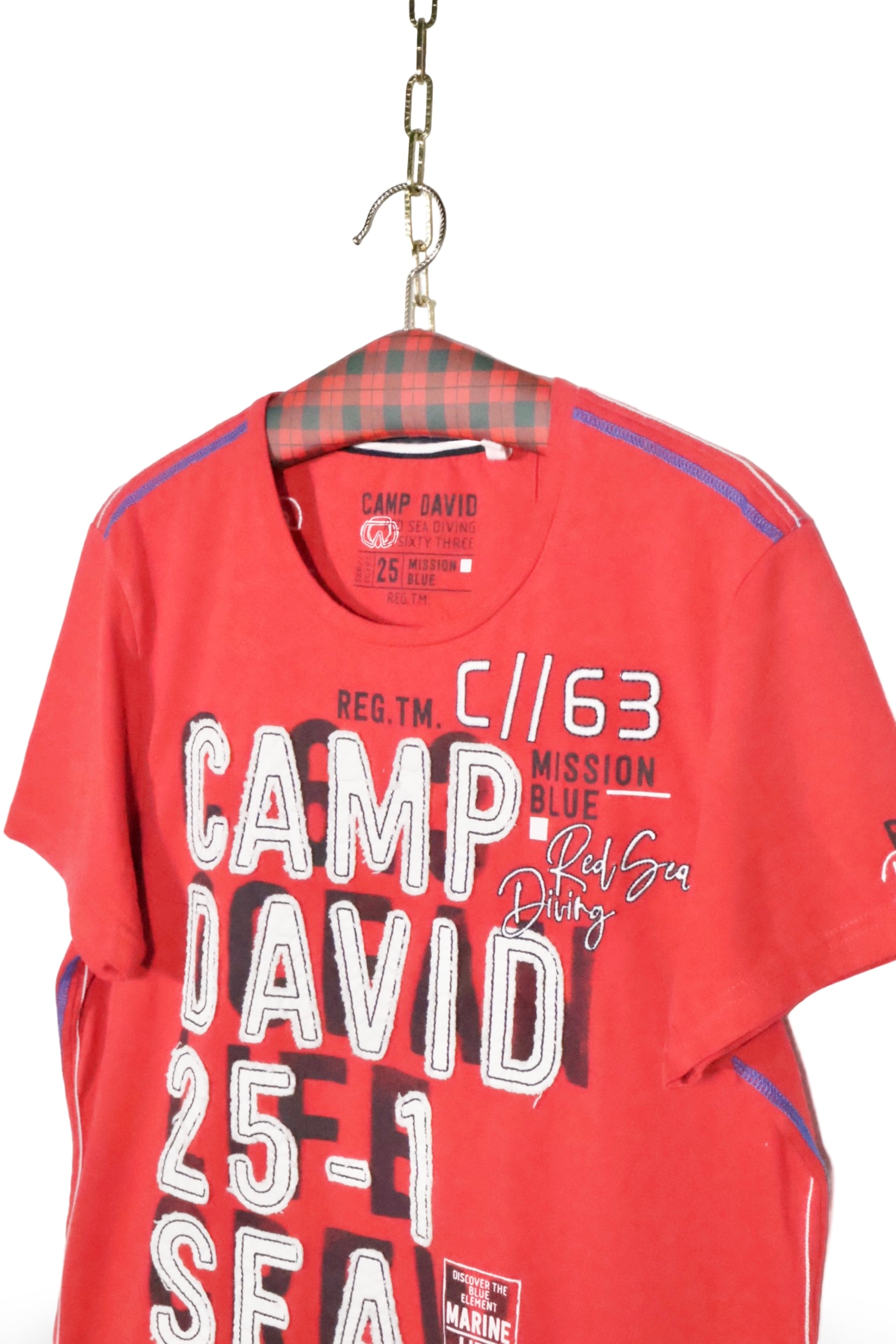 Tricou Camp David - marimea L - Barbati