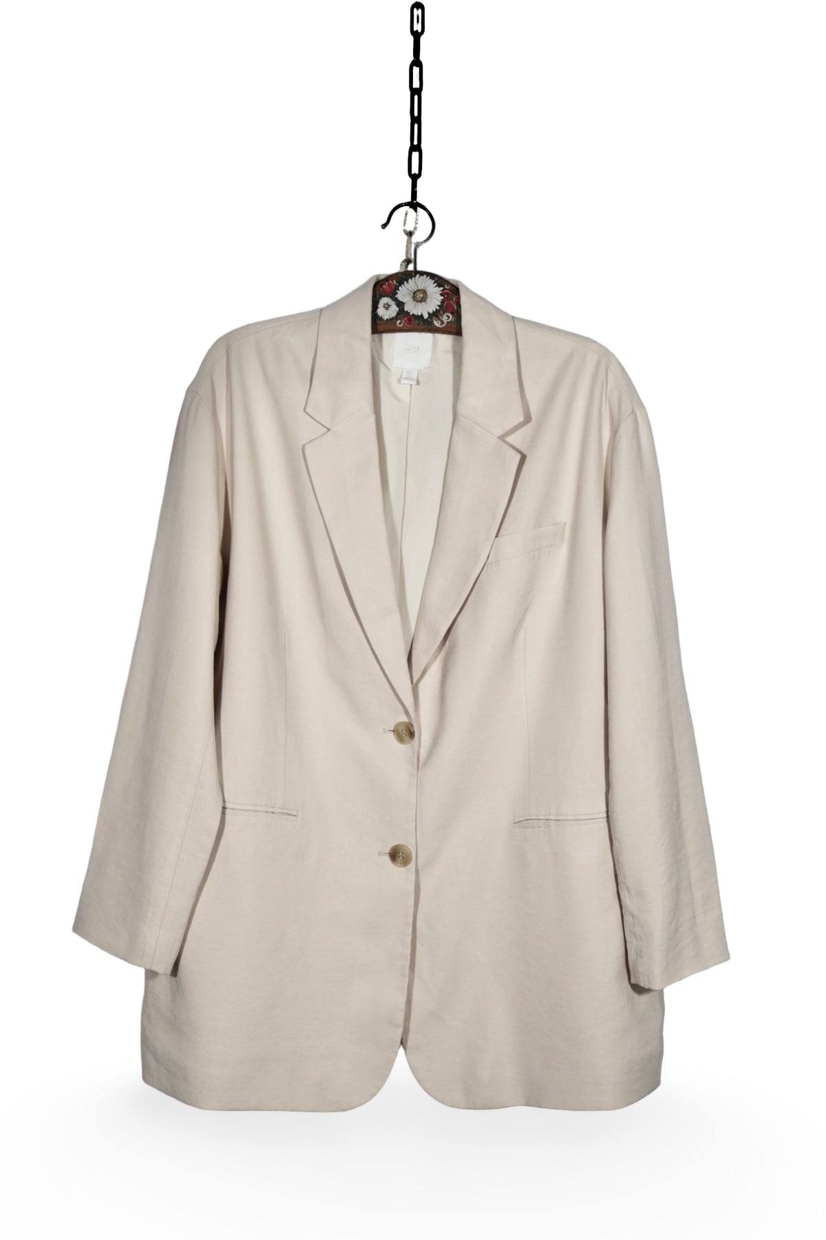 Sacou (92%vascoza) H&M - marimea S oversize - Femei