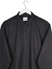 Camasa JACK&JONES negru mărime XL detaliu material și croială second-hand premium