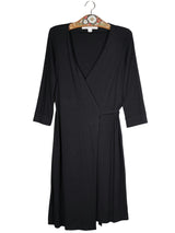 Rochie Diane von Furstenberg negru mărime XS vedere din față second-hand premium