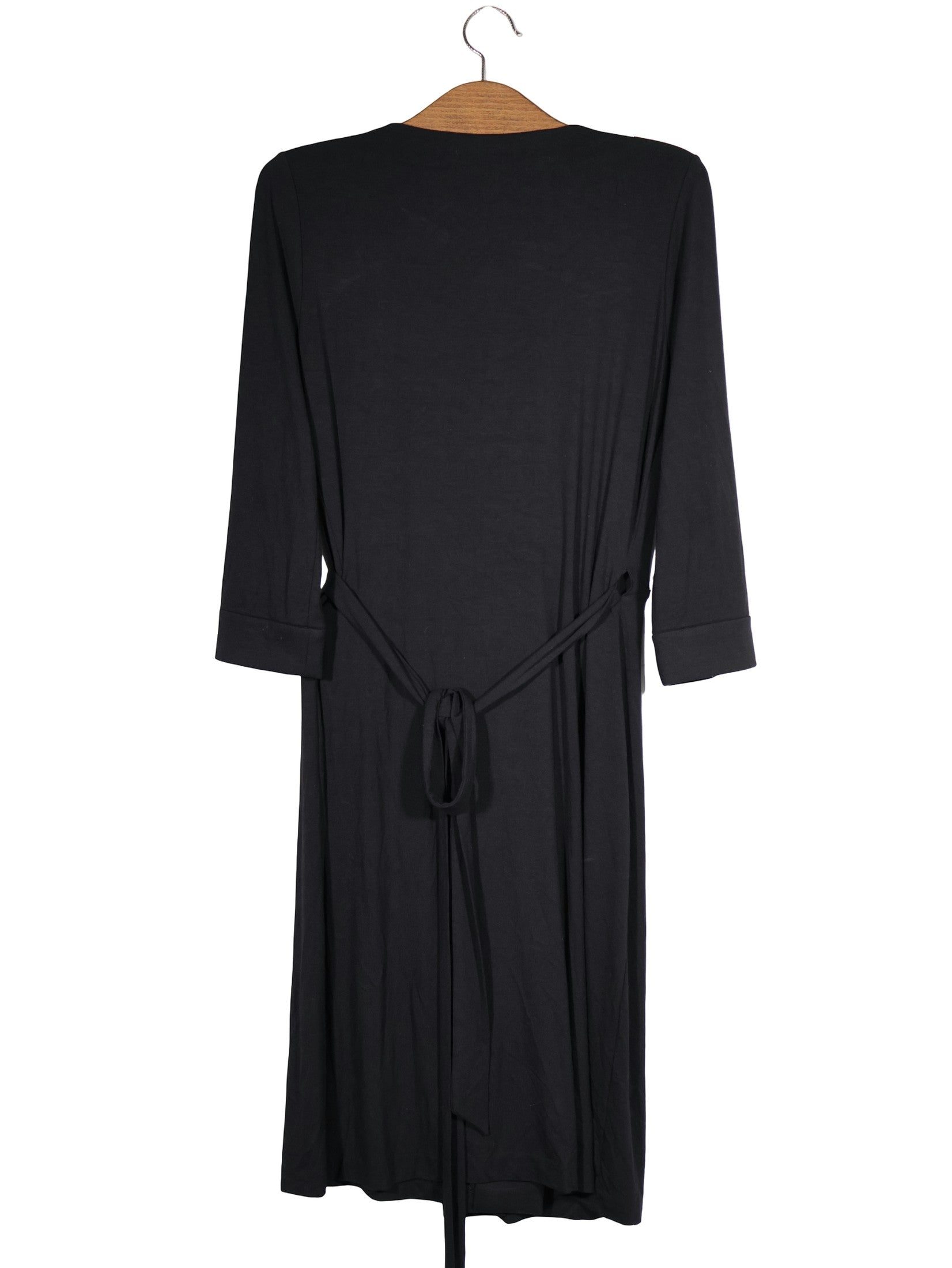 Rochie Diane von Furstenberg negru mărime XS vedere din spate second-hand premium