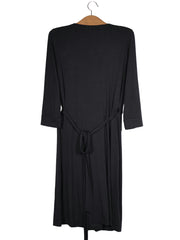 Rochie Diane von Furstenberg negru mărime XS vedere din spate second-hand premium