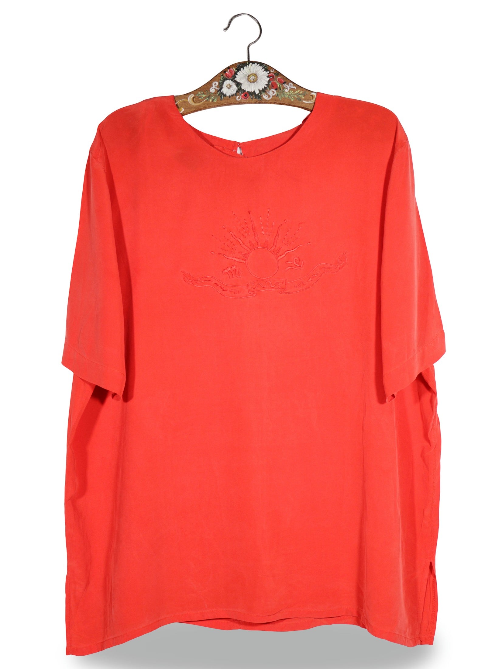 Bluza Sixth Sense roșu corai mărime XXL vedere din față second-hand premium