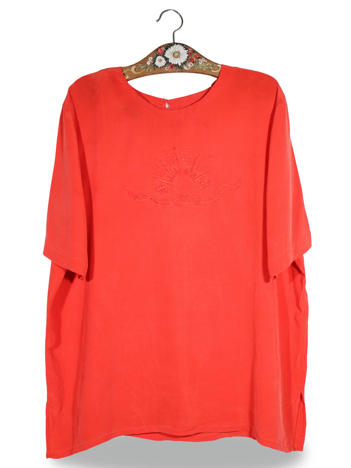 Bluza Sixth Sense roșu corai mărime XXL vedere din față second-hand premium