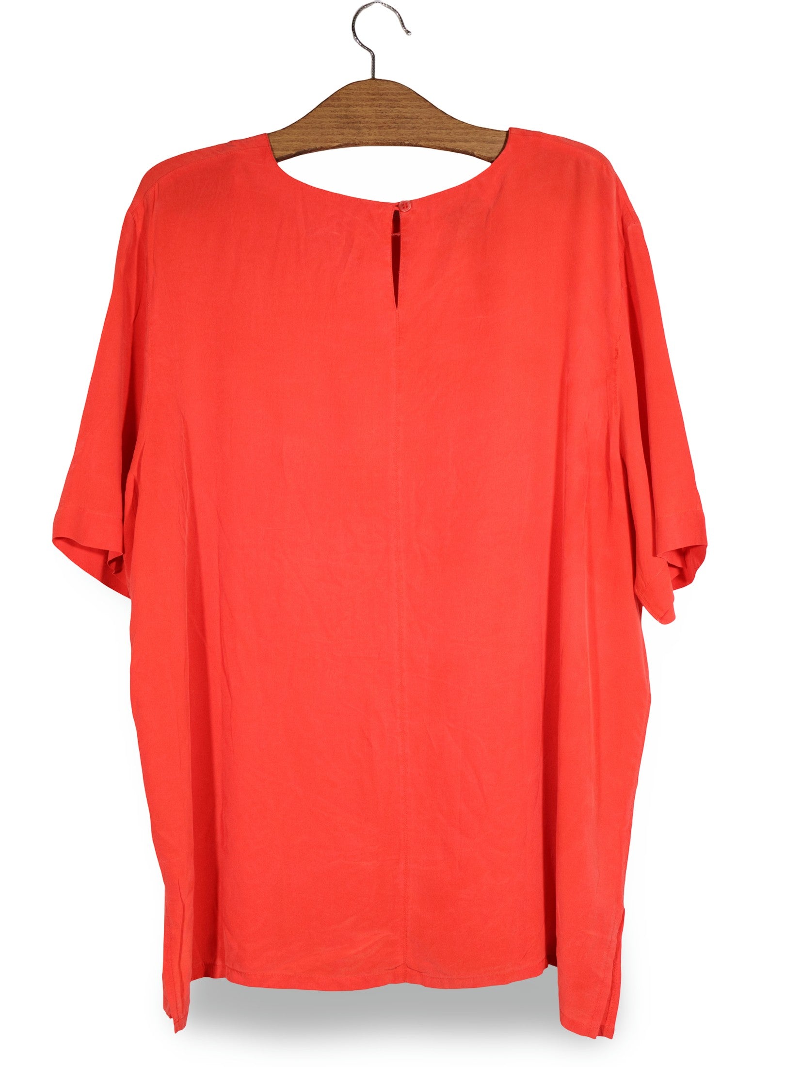 Bluza Sixth Sense roșu corai mărime XXL vedere din spate second-hand premium